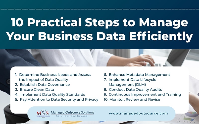 10 Practical Steps to Manage Your Business Data Efficiently