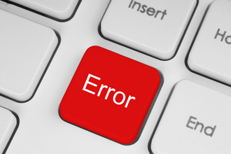 Critical Data Entry Errors