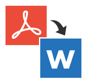 PDF documents to Word