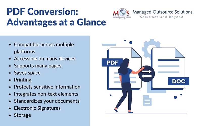 PDF Conversion Advantages at a Glance