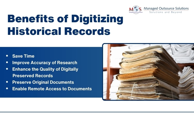 Benefits of Digitizing Historical Records