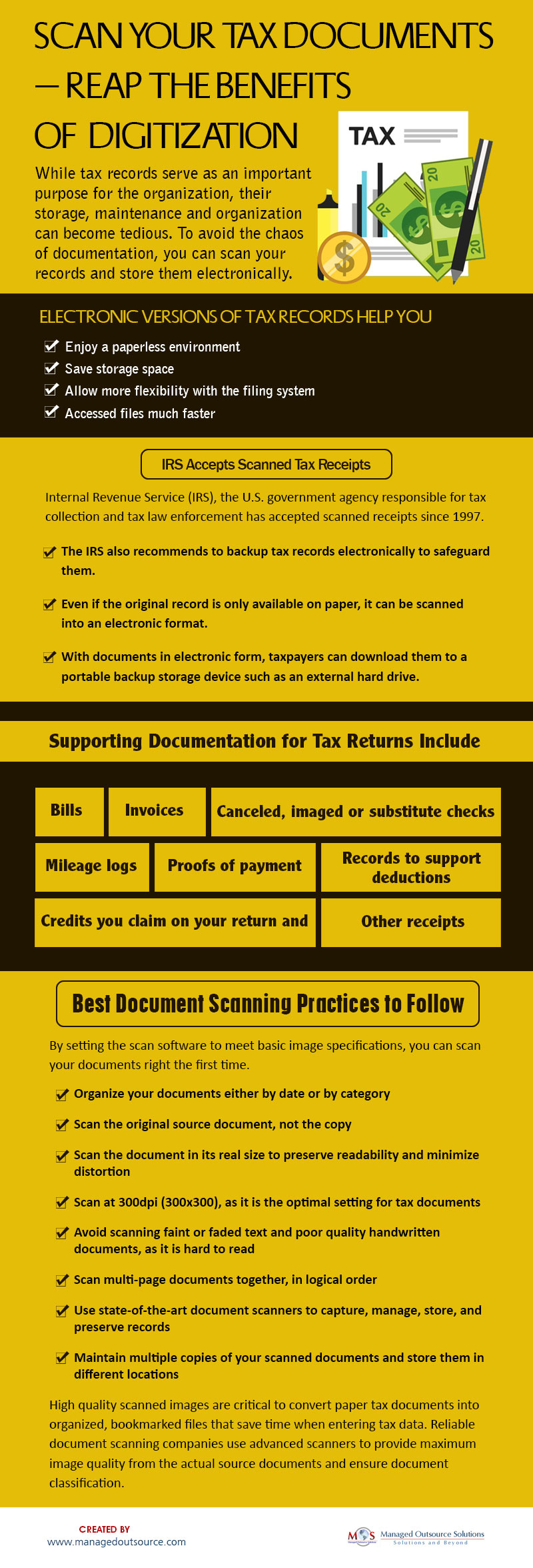 Scan Your Tax Documents