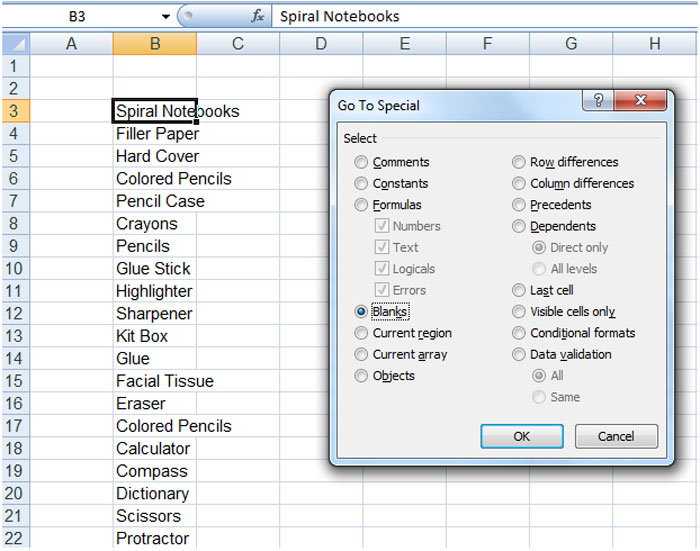 Microsoft Excel