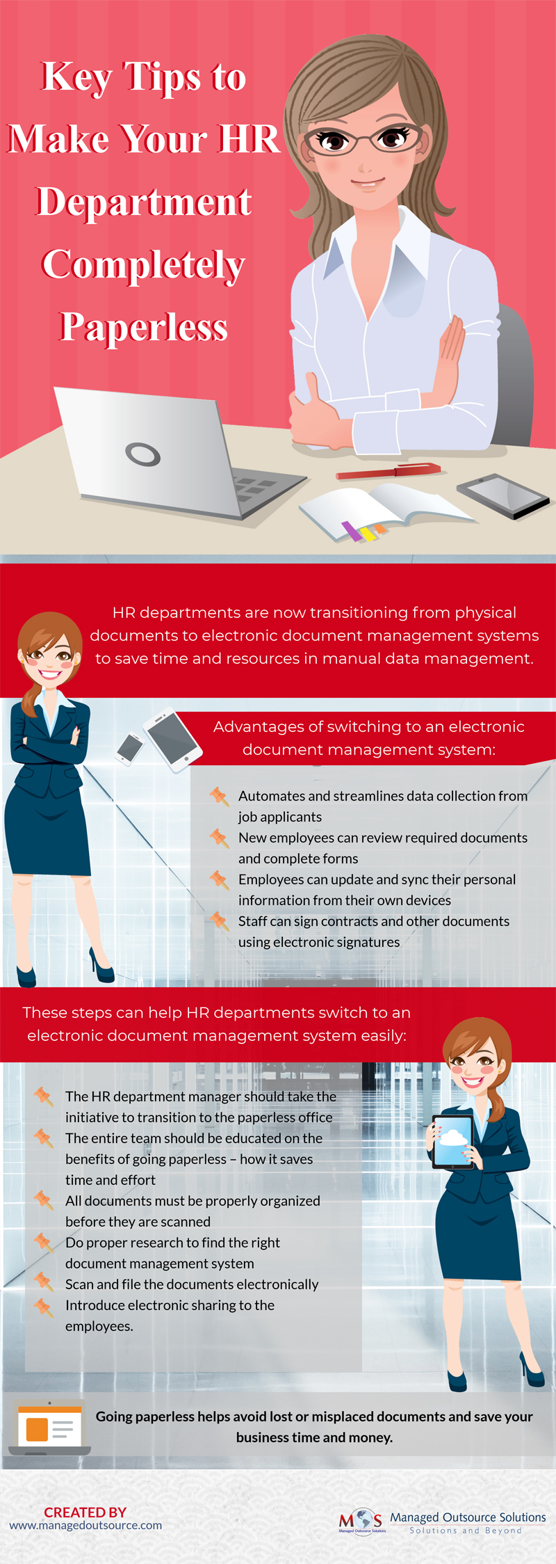 Tips to Make Your HR Department Completely Paperless