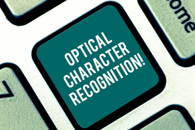 Optical Character Recognition (OCR)