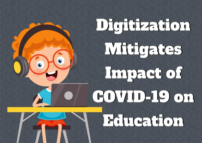 Digitization Mitigates Impact of COVID-19 on Education
