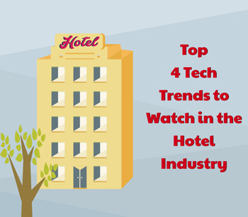 Top 4 Tech Trends to Watch in the Hotel Industry [INFOGRAPHICS]