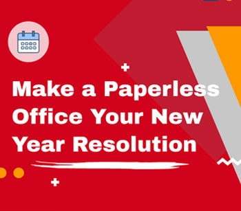 Make A Paperless Office Your New Year Resolution [INFOGRAPHICS]