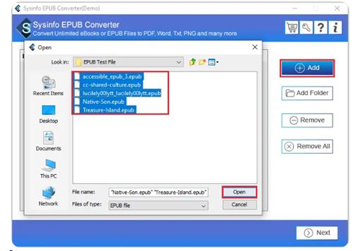 sysinfo epubconverter