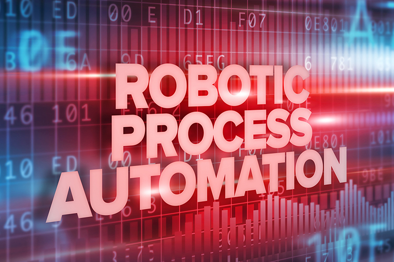 Robotic process automation in financial service market growth analysis