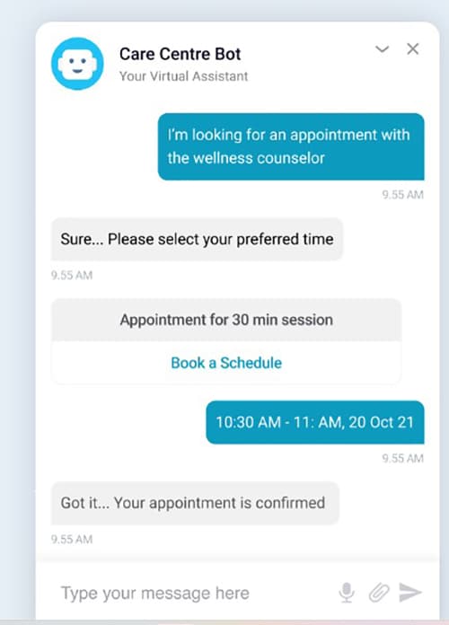 Easy Scheduling of Appointments 