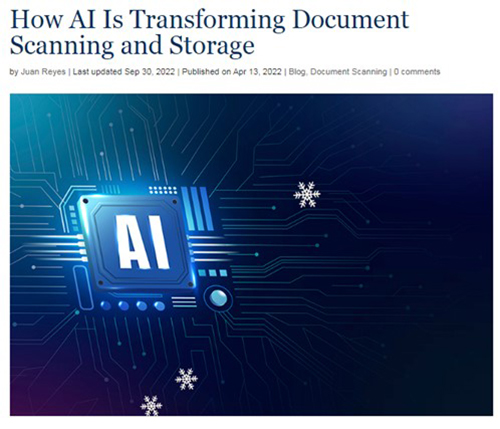 How AI Is Transforming Document Scanning and Storage