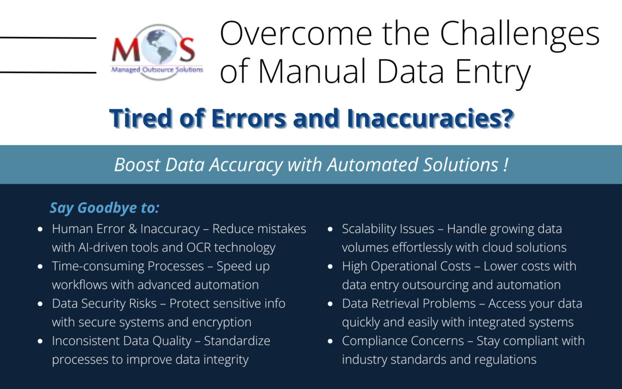 Nine Manual Data Entry Challenges to Watch for in 2025