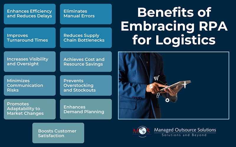 Benefits of Embracing RPA for Logistics 