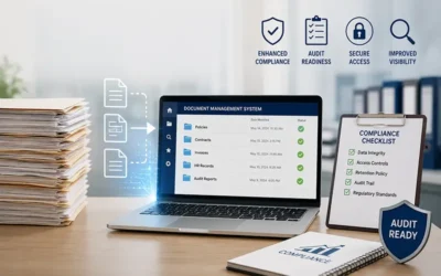 How Document Digitization Improves Compliance and Audit Readiness