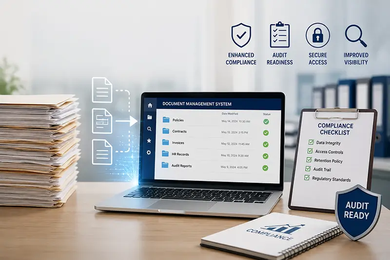 Document Digitization Improves Compliance and Audit Readiness Document Digitization Improves Compliance
